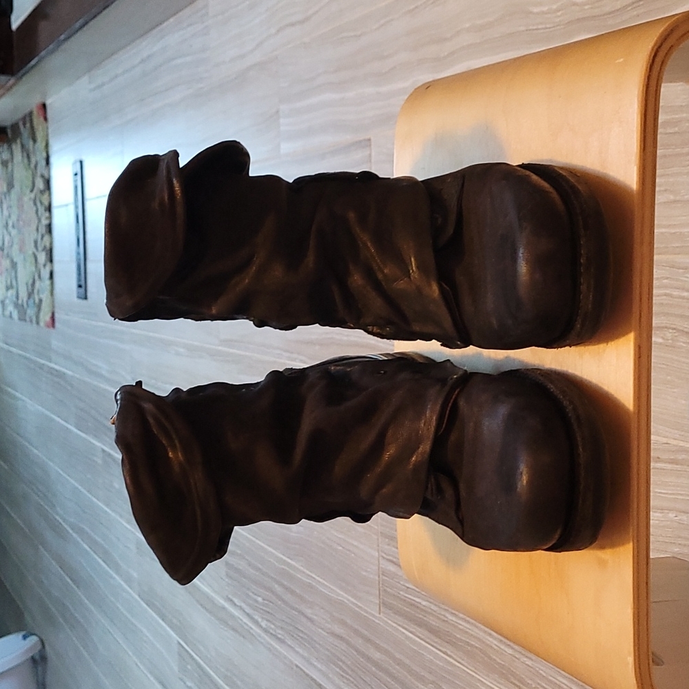 COPY - A.S.98 premium Italian leather boots, black, size 9.